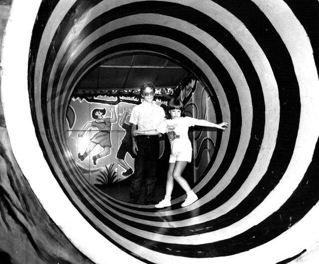 The rotating barrel in 1988.